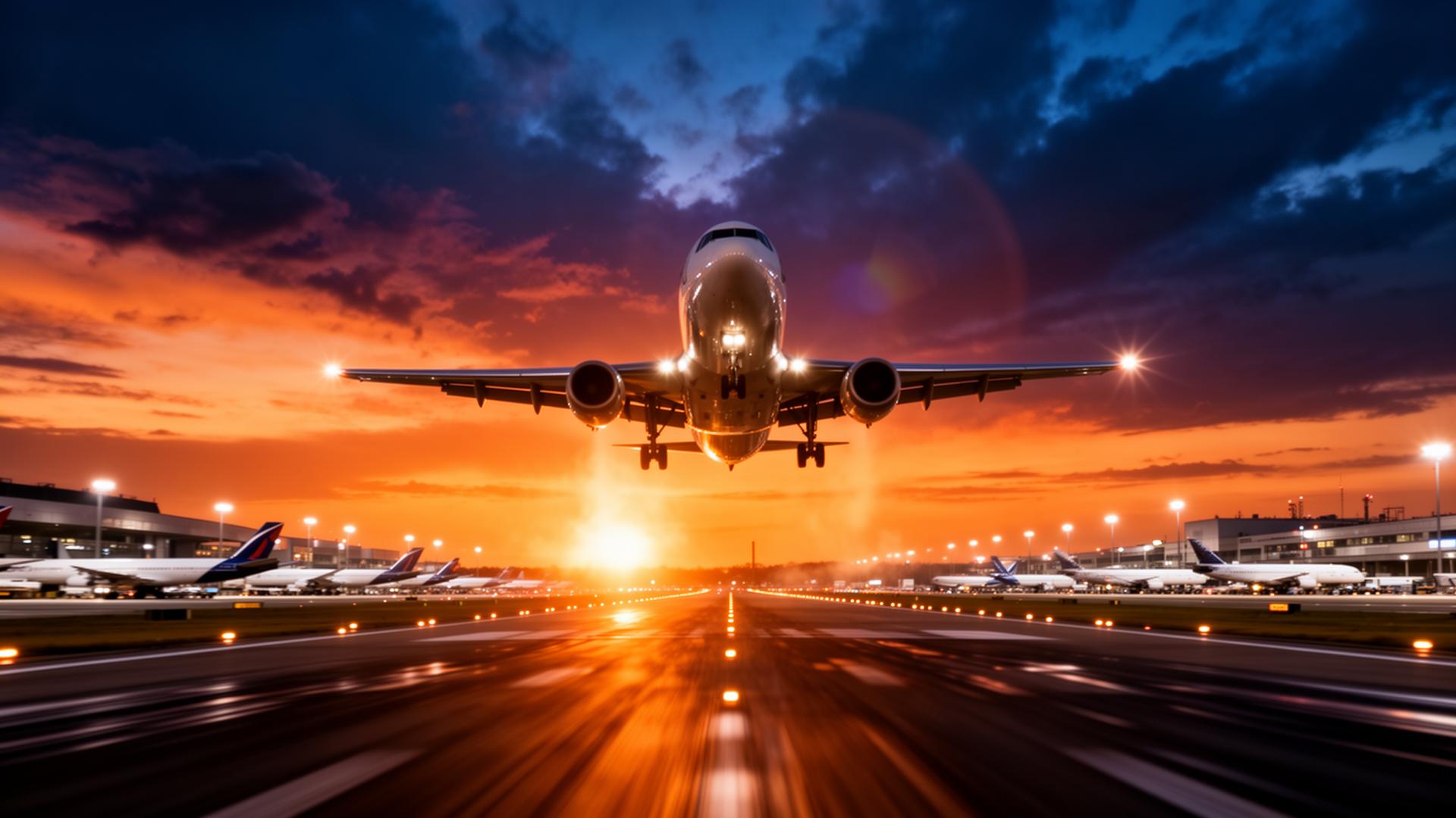 Air — Frankfurt departure